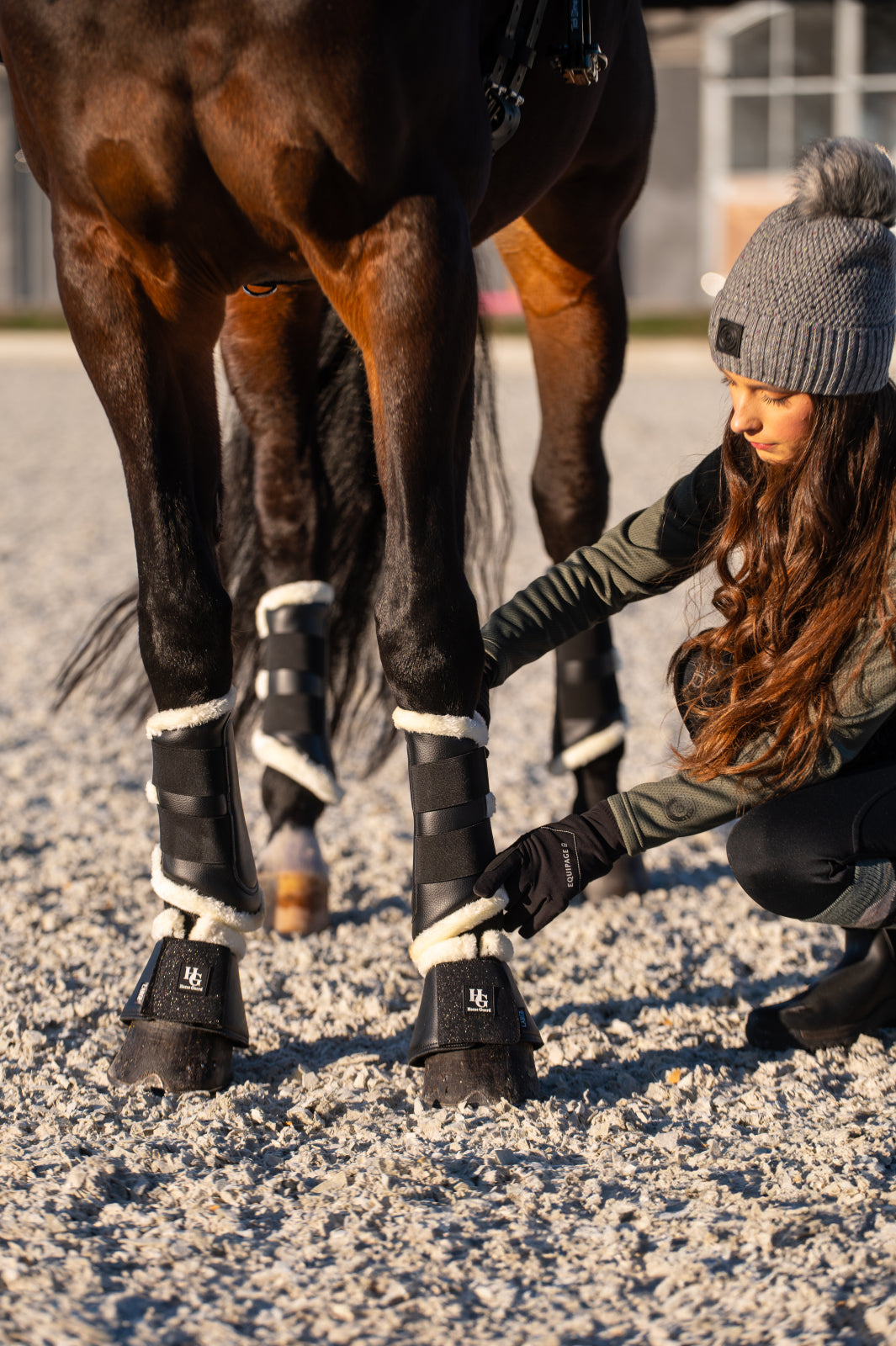 HorseGuard Selmi gamacher med glitter